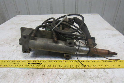 SavAir AG-58-10A Resistance Spot Welder Cylinder Arm Assembly 115V Solenoid Coil