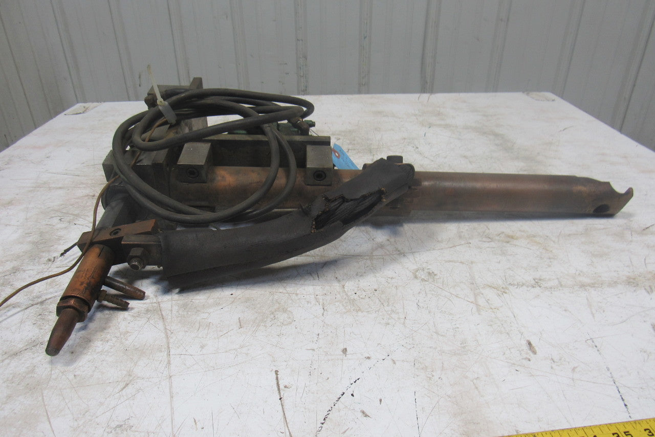 SavAir AG-58-10A Resistance Spot Welder Cylinder Arm Assembly 115V Solenoid Coil