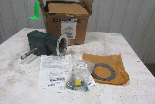 Dodge 20A20L14SL500FH 20:1 Ratio 1750RPM 1.34Hp Ext Shaft LH Output Gearbox
