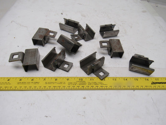 Fenner Drives Trackstar Mounting Bracket C-Channel 1" x 3/4" Lot Of 10