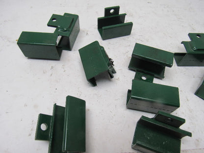 Fenner Drives 1" x 3/4" Rail C-Channel Trackstar Round Hole Mounting Lot Of 14