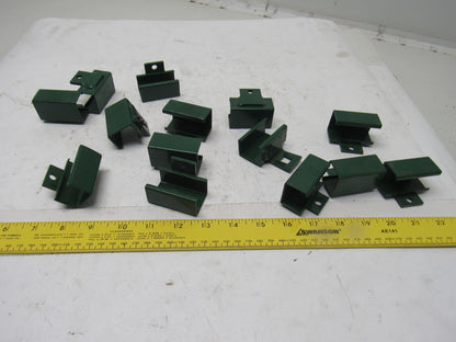 Fenner Drives 1" x 3/4" Rail C-Channel Trackstar Round Hole Mounting Lot Of 14