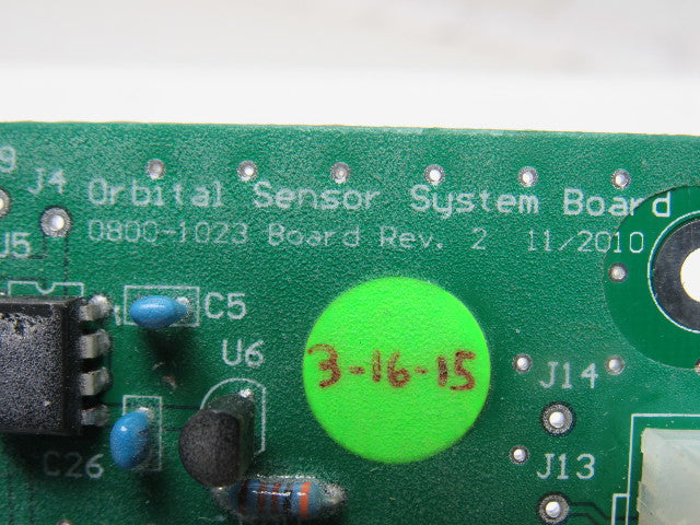 Arc Products 0800-1023 Rev 2 Lincoln Welder Apex Orbital Sensor System Board