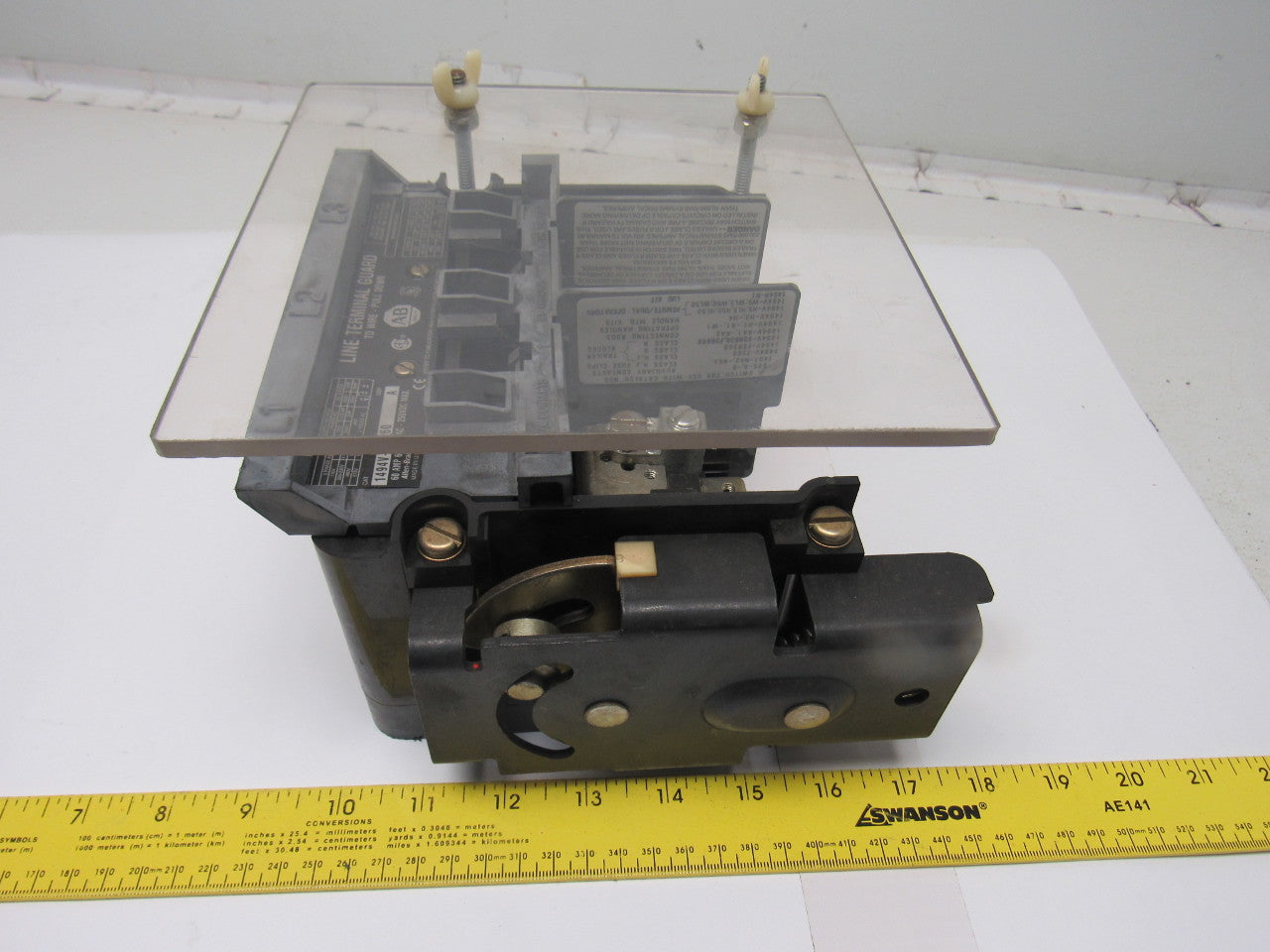 Allen Bradley 1494V-DS60 Rev A Disconnect Switch 60A 600V Non-Fused Left Hand