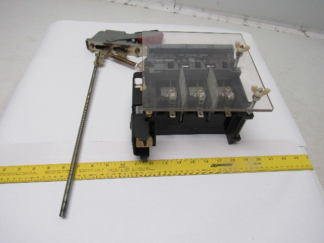 Allen Bradley 1494V-DS60 Rev A Disconnect Switch 60A 600V Non-Fused Left Hand