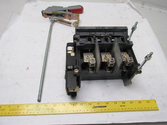 Allen Bradley 1494V-DS100 Ser B Disconnect Switch 100A 600V Non-Fused Left Hand