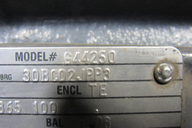 Emerson 644250 5HP 1765RPM 460V 3Ph 60Hz 215C Automotive Duty AC Motor