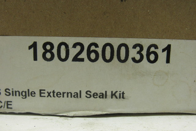 Fristam Pumps 1802600361 736 Single External Seal Kit
