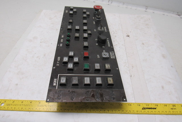 CNC Turret Punch Control Interface Button Panel