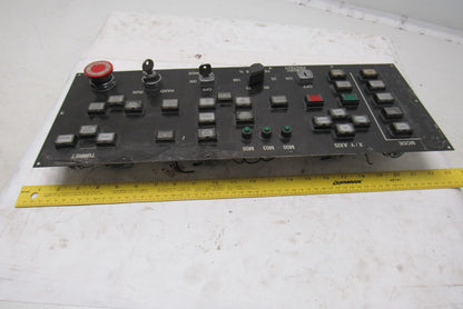 CNC Turret Punch Control Interface Button Panel