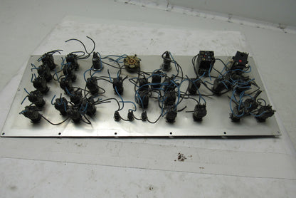 CNC Turret Punch Control Interface Button Panel