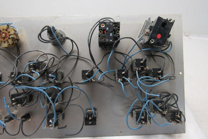 CNC Turret Punch Control Interface Button Panel