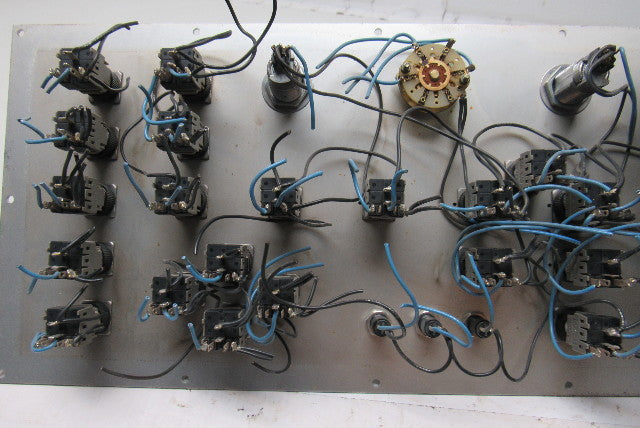 CNC Turret Punch Control Interface Button Panel