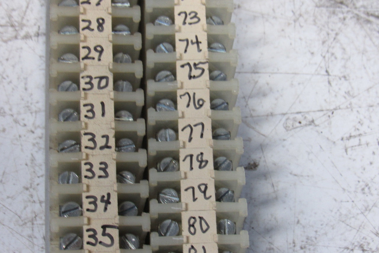 Buchanan Contact Terminal Blocks Lot Of 160