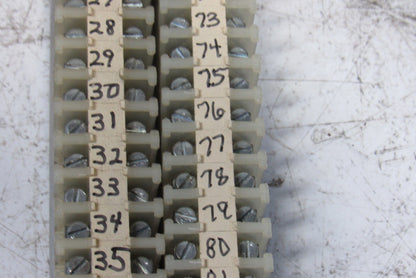 Buchanan Contact Terminal Blocks Lot Of 160