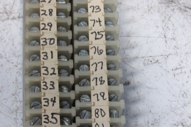 Buchanan Contact Terminal Blocks Lot Of 160