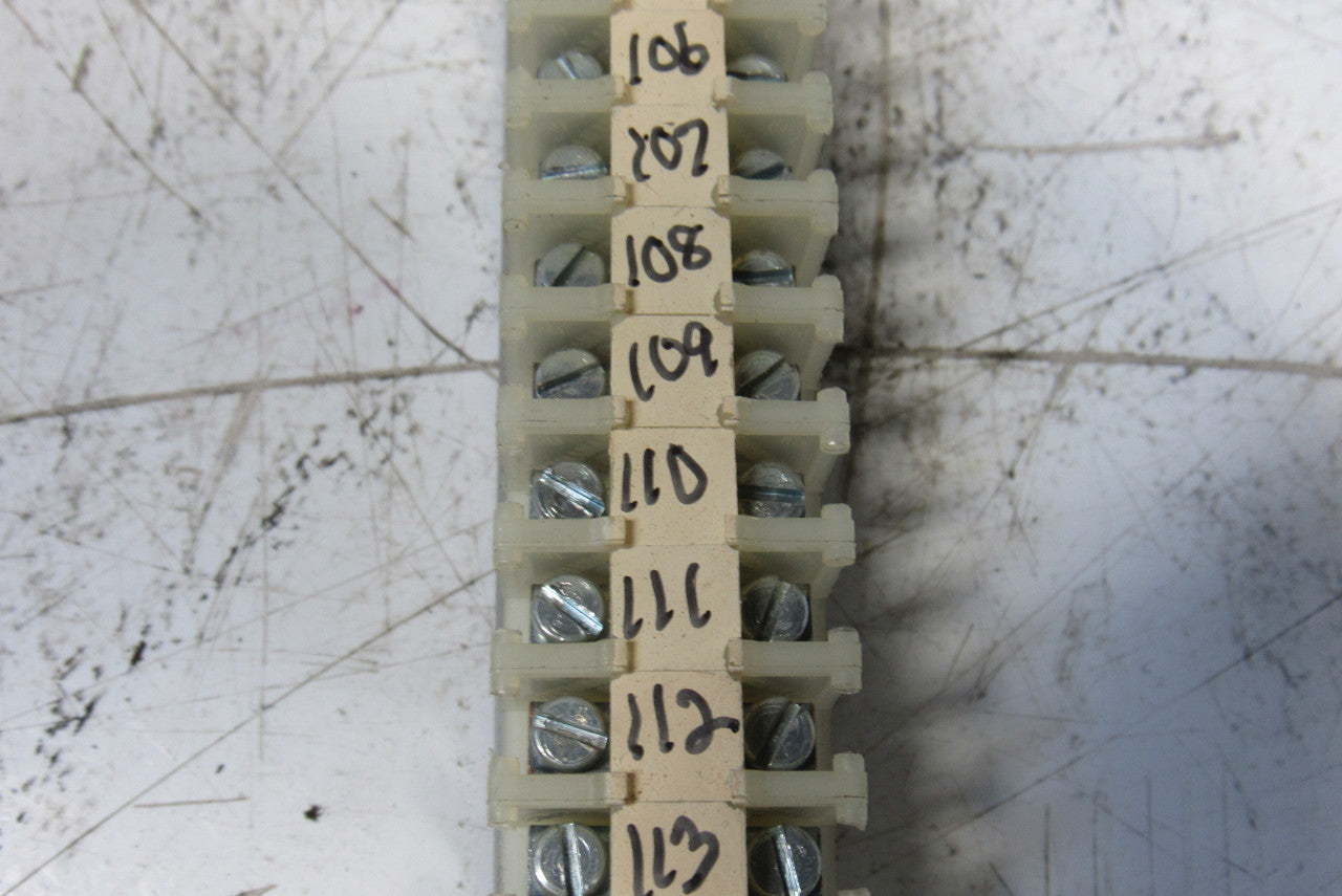 Buchanan Contact Terminal Blocks Lot Of 160