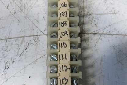 Buchanan Contact Terminal Blocks Lot Of 160