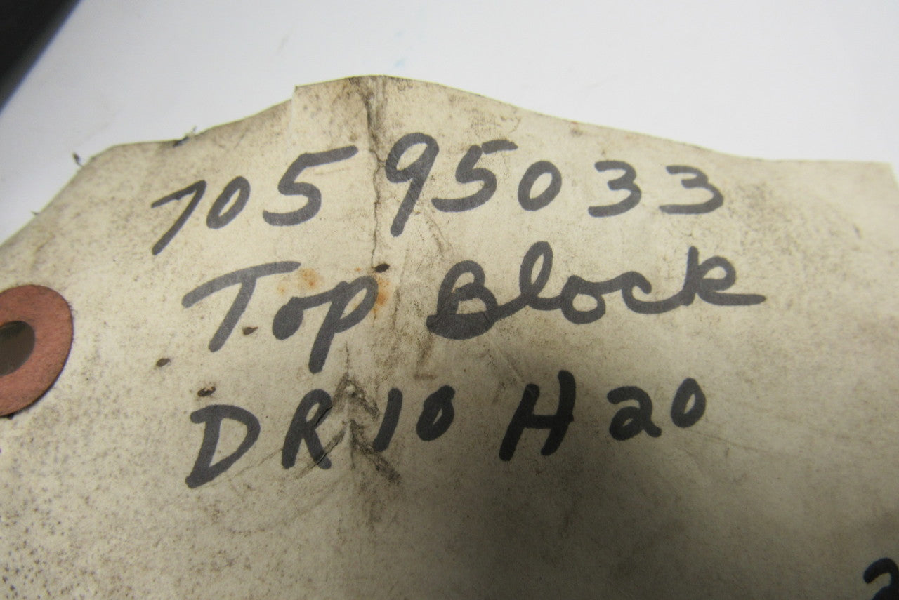 Demag DR10 H20 70595033 Hoist Wire Rope Anchor Bracket