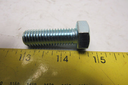 1/2-13 x 1-1/2" Zinc Hex Head Full Thread Bolts Lot Of 32