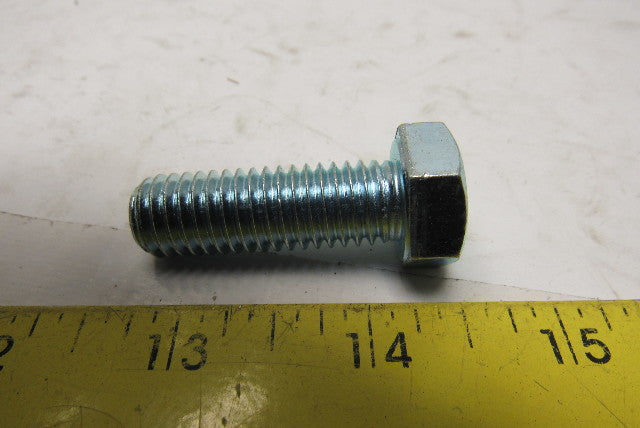 1/2-13 x 1-1/2" Zinc Hex Head Full Thread Bolts Lot Of 32