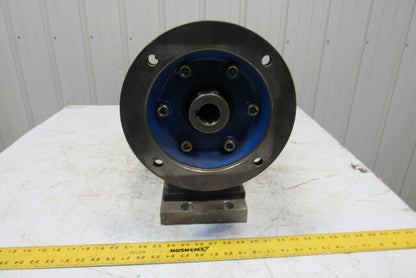 LAIPPLE KEB MKS 102 V5 12.4:1 Ratio Cast Iron Gear Box Speed Reducer C Face