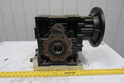 LAIPPLE KEB MKS 102 V5 12.4:1 Ratio Cast Iron Gear Box Speed Reducer C Face