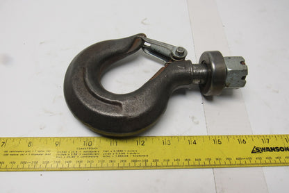 1-1/2" Forged Steel Safety Swivel Hook