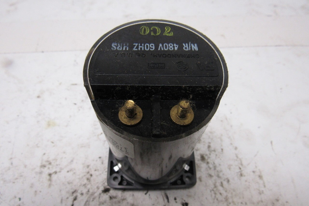 Yokogawa 240611ACAD 480V 60H Non Reset Digital Elapsed Time Meter