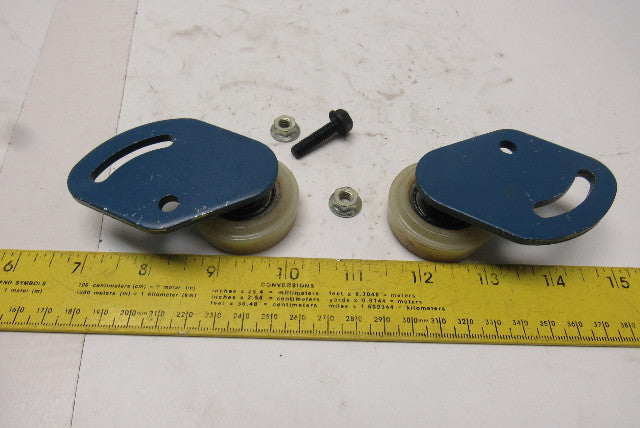 Demag 839 130 44 EU 11DK Carriage Stub Support Roller 58-143mm Lot Of 2