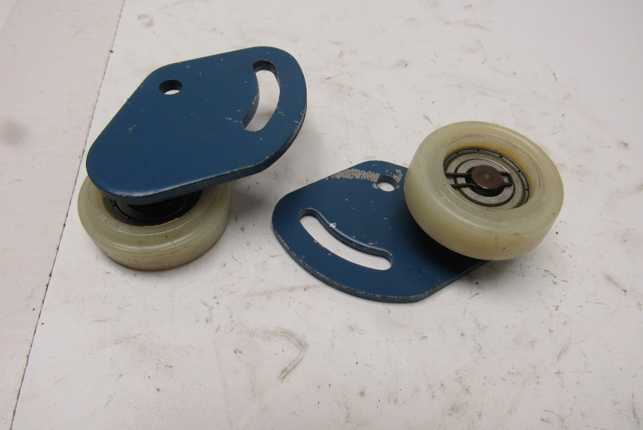 Demag 839 130 44 EU 11DK Carriage Stub Support Roller 58-143mm Lot Of 2