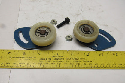 Demag 839 130 44 EU 11DK Carriage Stub Support Roller 58-143mm Lot Of 2
