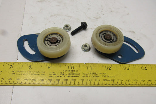 Demag 839 130 44 EU 11DK Carriage Stub Support Roller 58-143mm Lot Of 2
