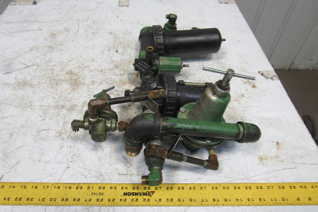Ross Air Pressure Regulator Filter Lubricator FRL Assembly 1" NPT