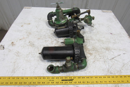 Ross Air Pressure Regulator Filter Lubricator FRL Assembly 1" NPT
