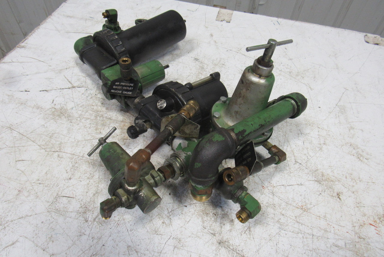 Ross Air Pressure Regulator Filter Lubricator FRL Assembly 1" NPT
