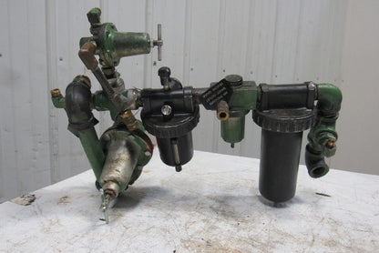 Ross Air Pressure Regulator Filter Lubricator FRL Assembly 1" NPT