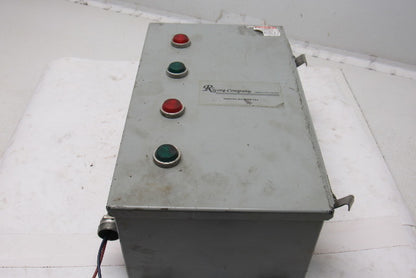 1414PHMH6 Safety Control Relay 120V Status Lights E-Stop Monitoring