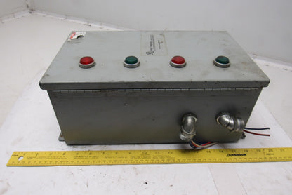 1414PHMH6 Safety Control Relay 120V Status Lights E-Stop Monitoring
