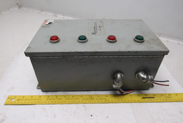 1414PHMH6 Safety Control Relay 120V Status Lights E-Stop Monitoring