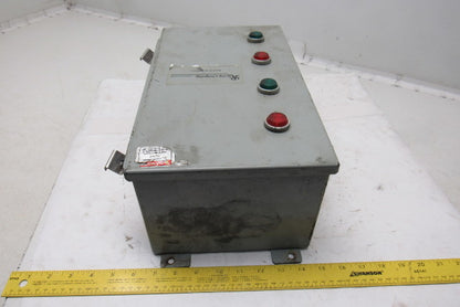 1414PHMH6 Safety Control Relay 120V Status Lights E-Stop Monitoring