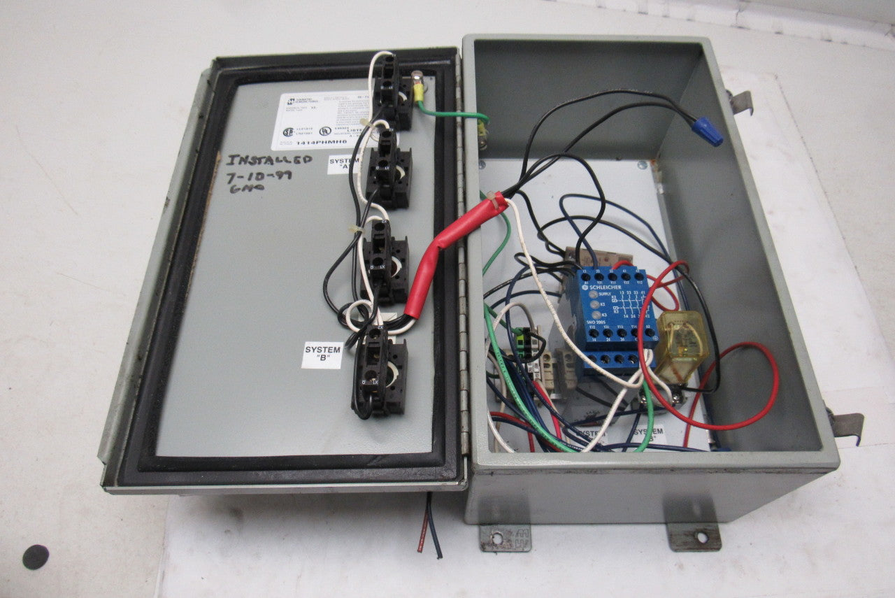 1414PHMH6 Safety Control Relay 120V Status Lights E-Stop Monitoring