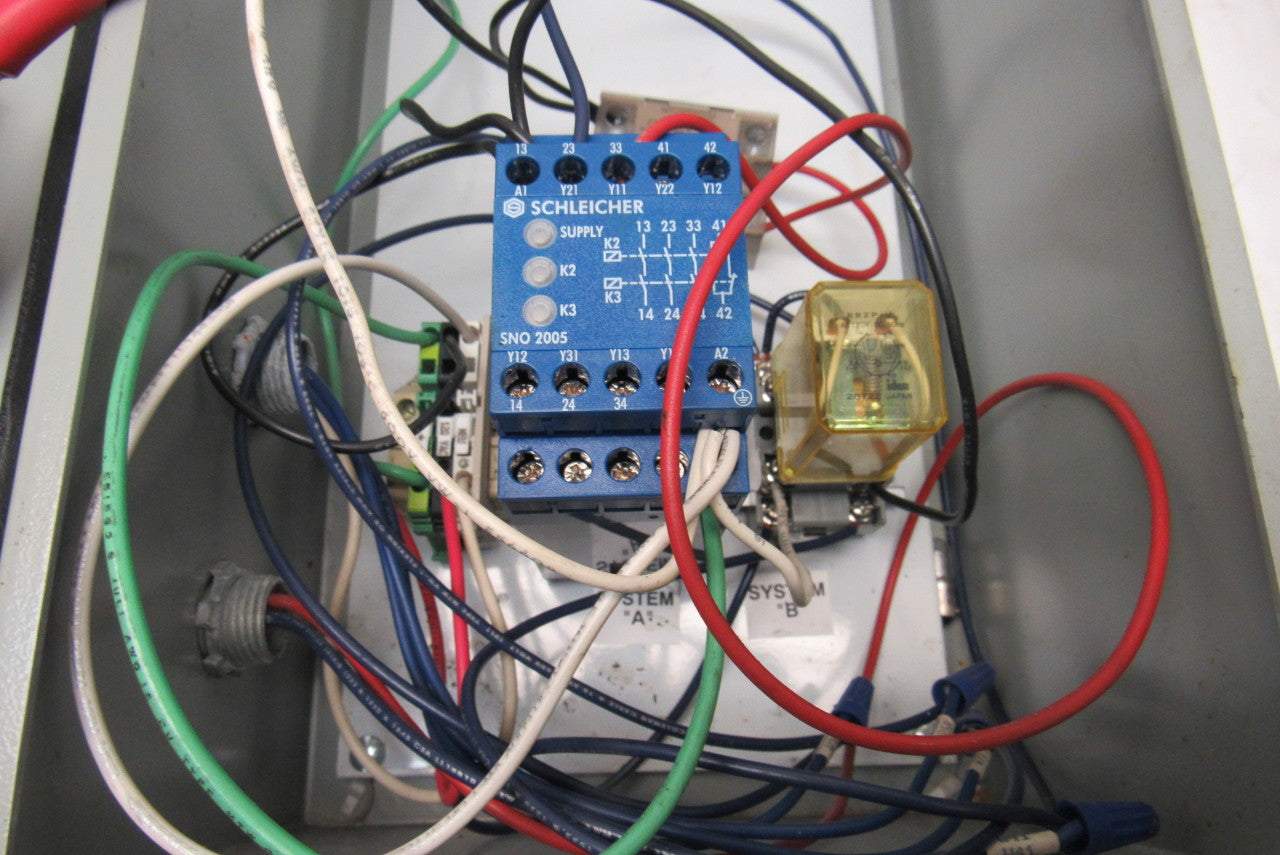 1414PHMH6 Safety Control Relay 120V Status Lights E-Stop Monitoring