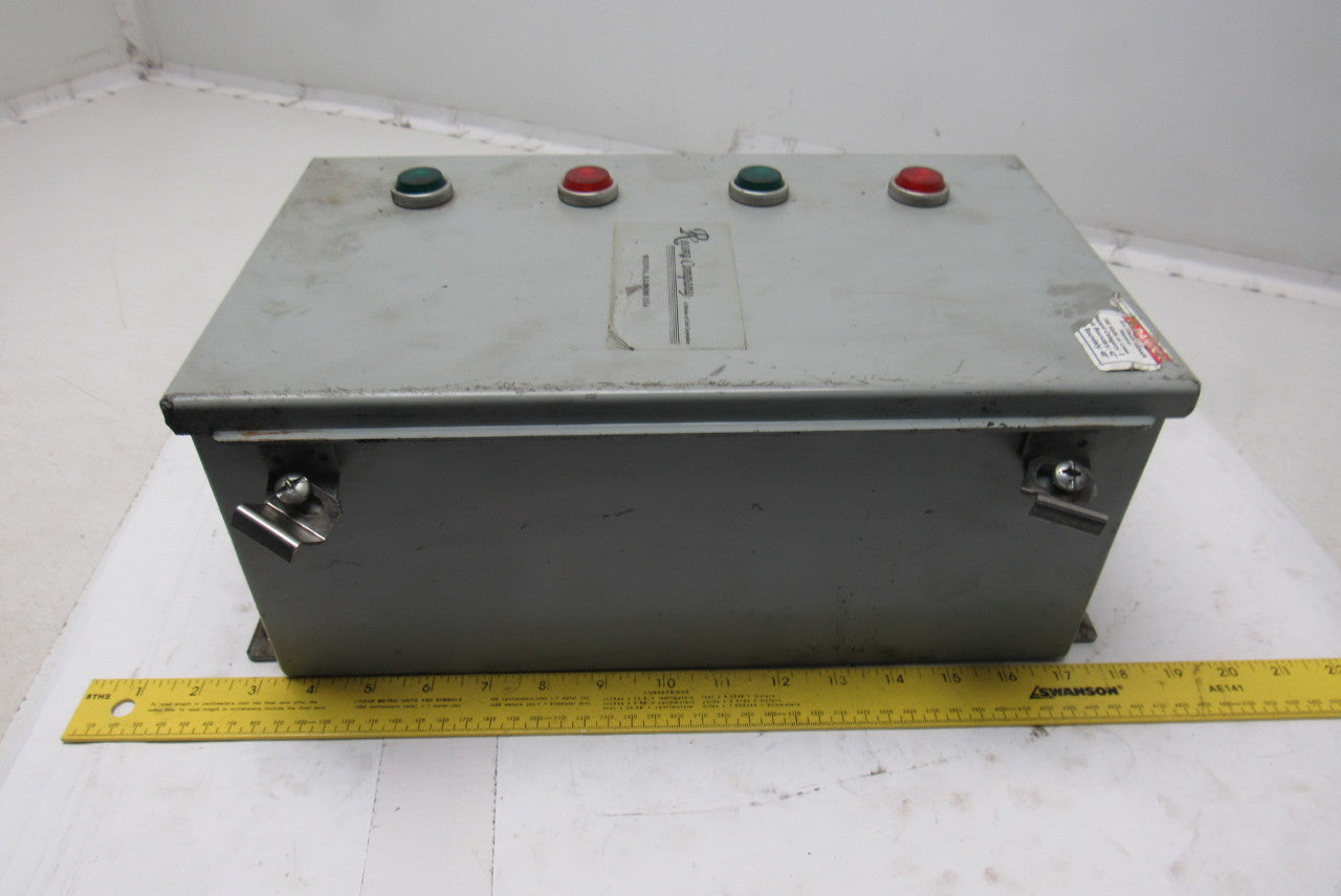 1414PHMH6 Safety Control Relay 120V Status Lights E-Stop Monitoring
