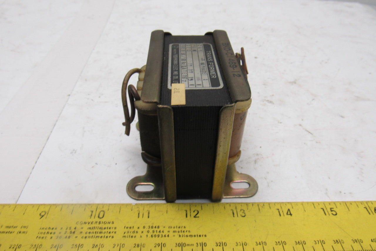 Yoshikawa BK0-C1469-12 440V Primary 17/17-15V Secondary 24vA 1Ph Transformer
