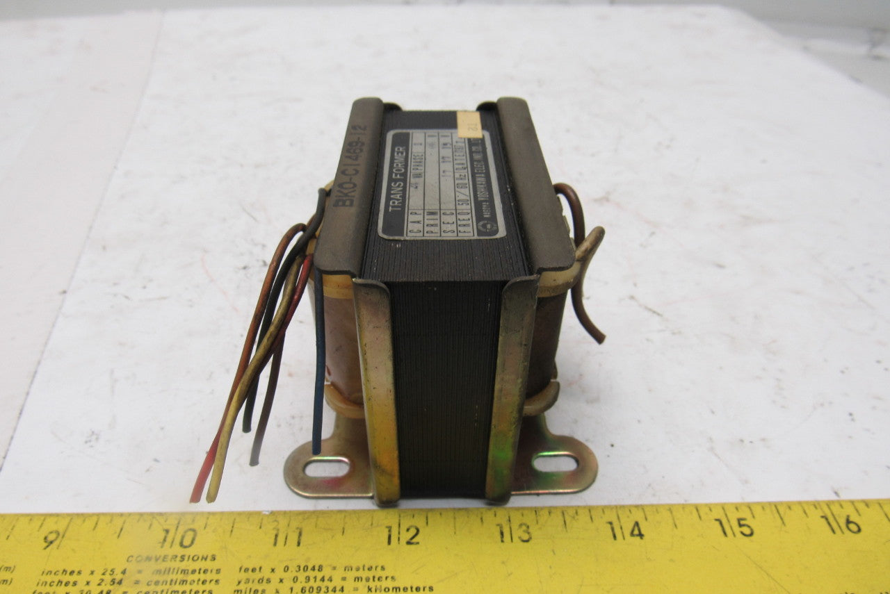 Yoshikawa BK0-C1469-12 440V Primary 17/17-15V Secondary 24vA 1Ph Transformer