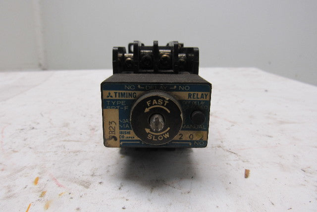 Mitsubishi SRT-F 0.2-60 Second Off Delay Timing Relay 100-110V