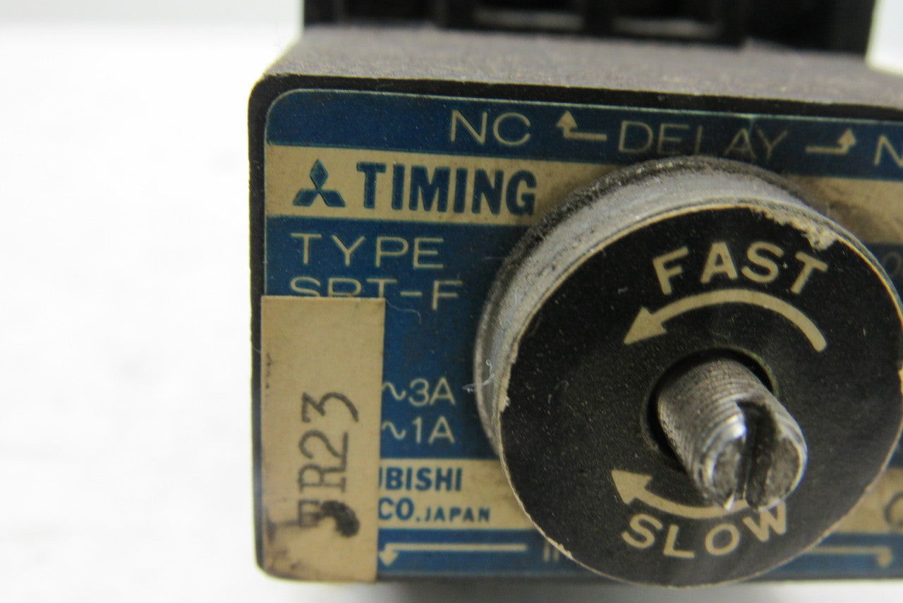 Mitsubishi SRT-F 0.2-60 Second Off Delay Timing Relay 100-110V