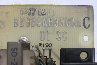 Mitsubishi BD624A635G51 DL-SC Control Panel Mazak M-5 CNC Turning Center