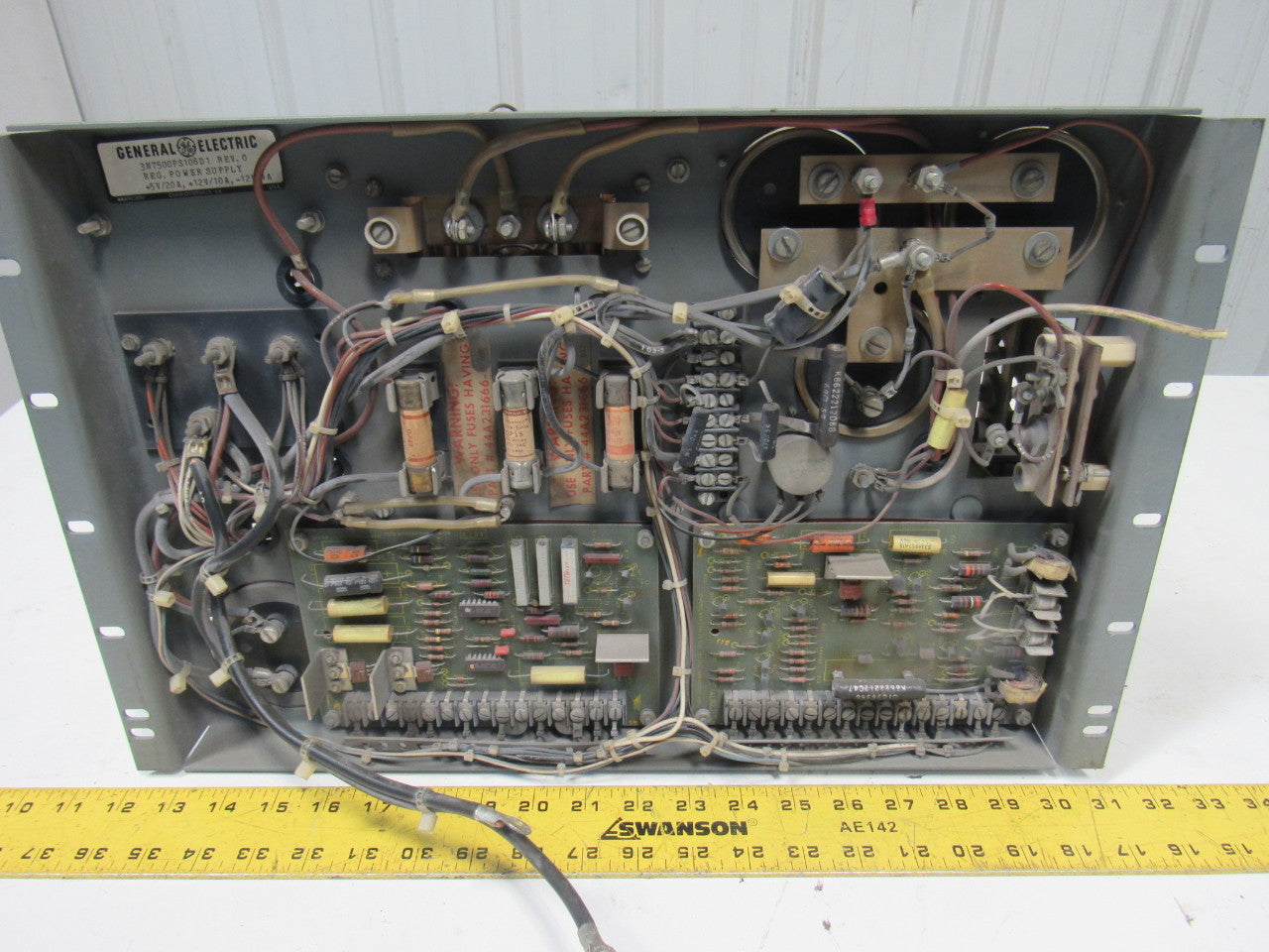 General Electric 3N7500PS108D1 Regulated Power Supply